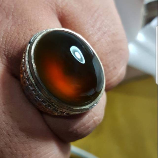 Batu akik solar kopi