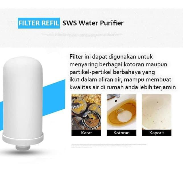 Refill SWS Isi Ulang Saringan Keran SWS Aer Penyaring Air Kran SWS Water Filter Purifier