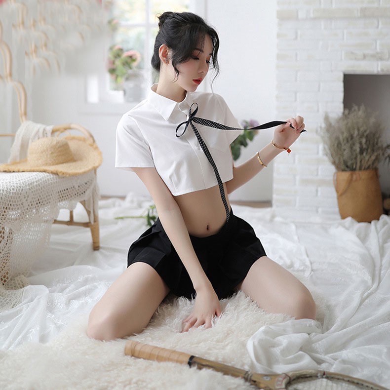 SEXY LINGERIE SET COSPLAY SCHOOL STUDENT PREMIUM 