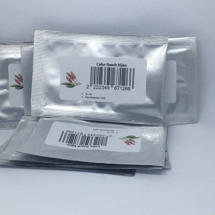 Benih bibit cabai cabe rawit 40 outdoor hidroponik pot