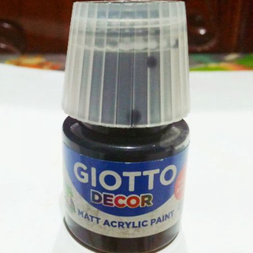 

GiottO DecoR AcryliC PaintS " BlacK " 25 ml