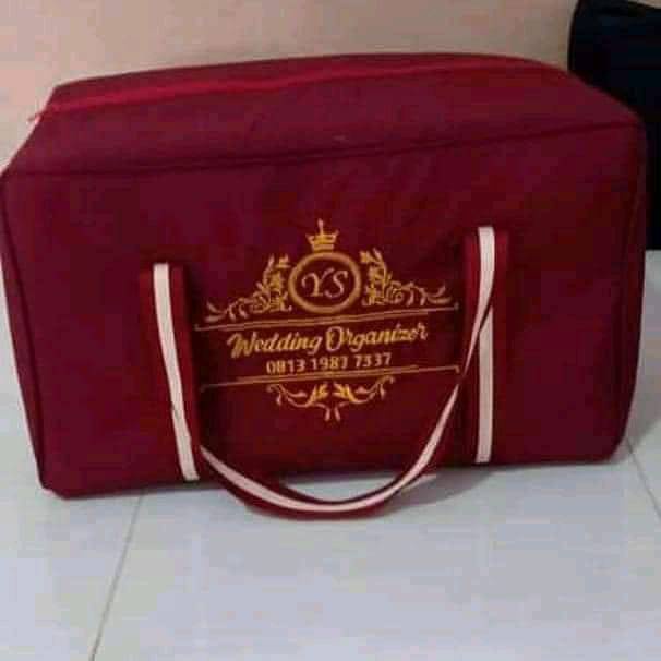 TAS GAUN PENGANTIN / TAS SALON SERBAGUNA / BAG MUA CUSTOM