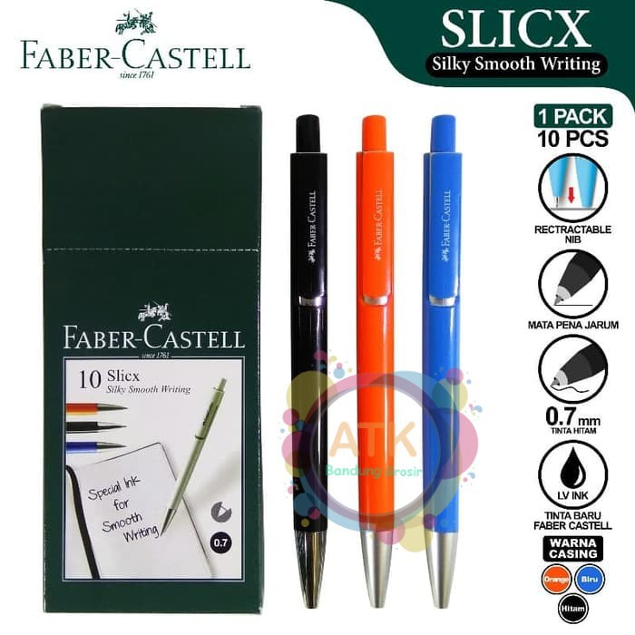 

Pulpen Faber Castell Slicx 4 Barrel Grosir Murah-ESB