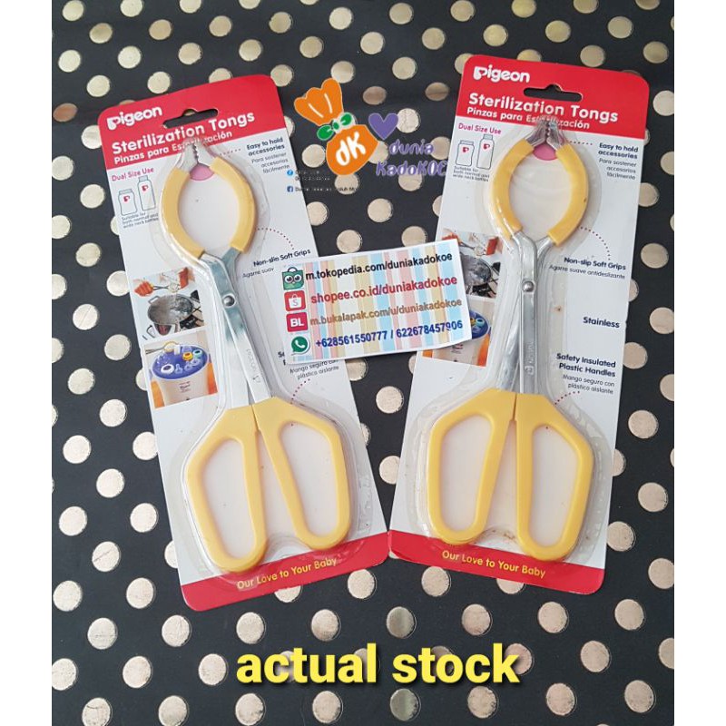 Pencapit steril botol susu Pigeon/Sterilization Tongs for bottle