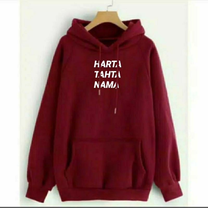 S - XXXXXL(6XL) Hoodie BIGSIZE Hoodie HARTA TAHTA CUSTOM NAMA Jaket Pria Wanita JUMBO OVERSIZE