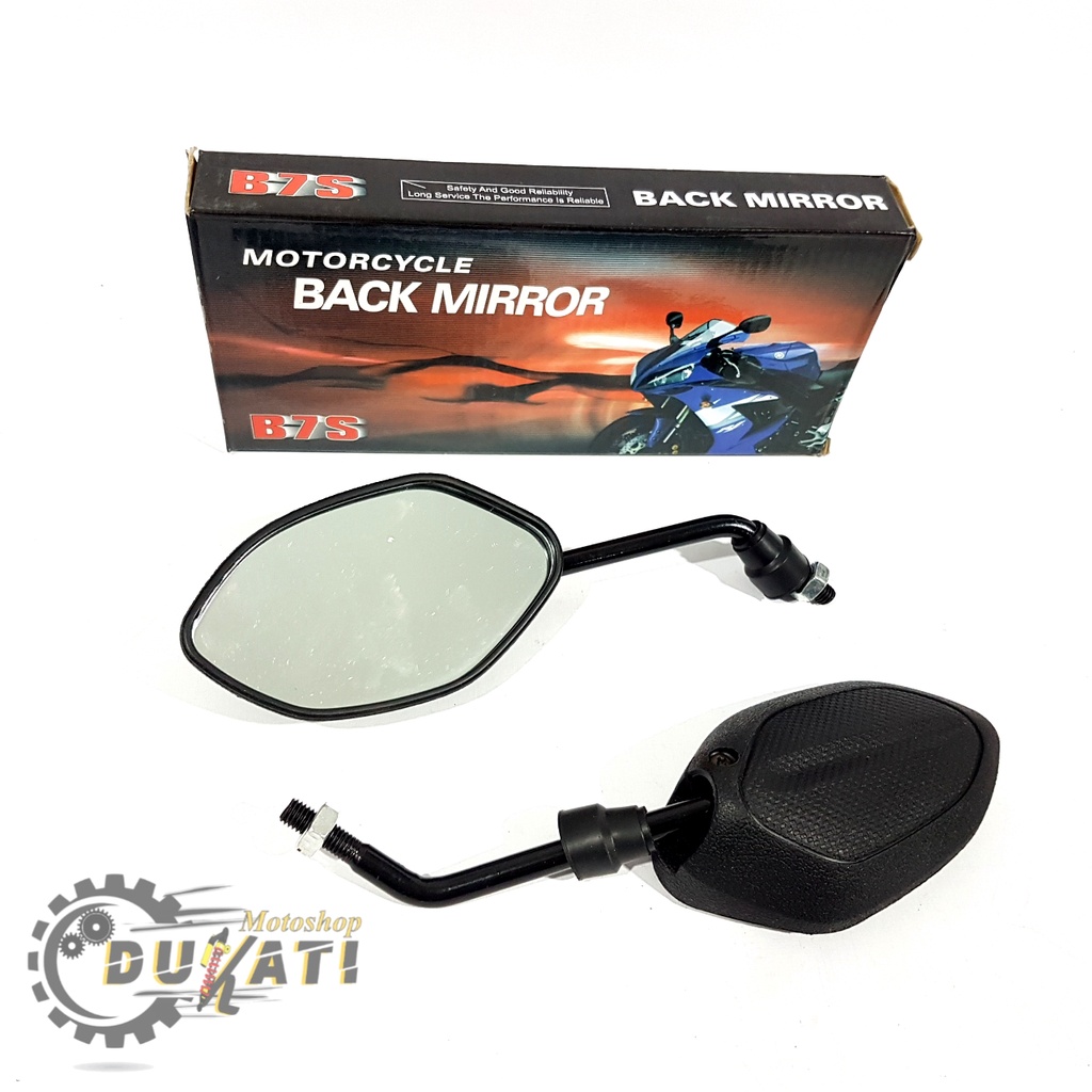 SPION YAMAHA HITAM KACA BENING MODEL BEAT