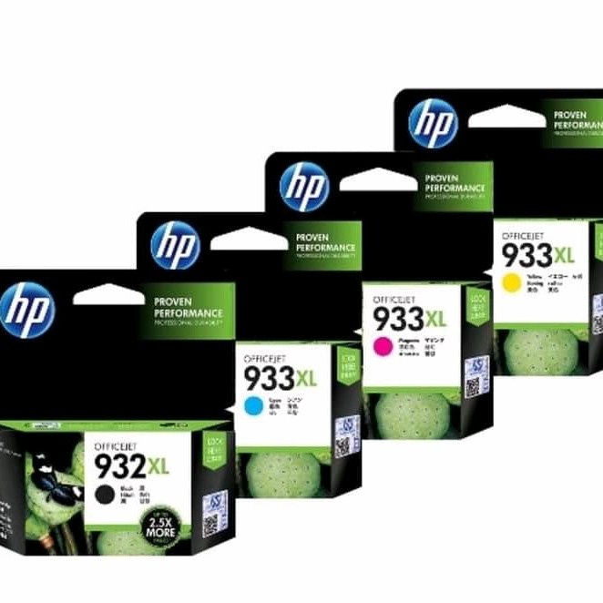 

Paket Tinta Cartridge Hp 932 XL Black & 933 XL Colour Original Ink
