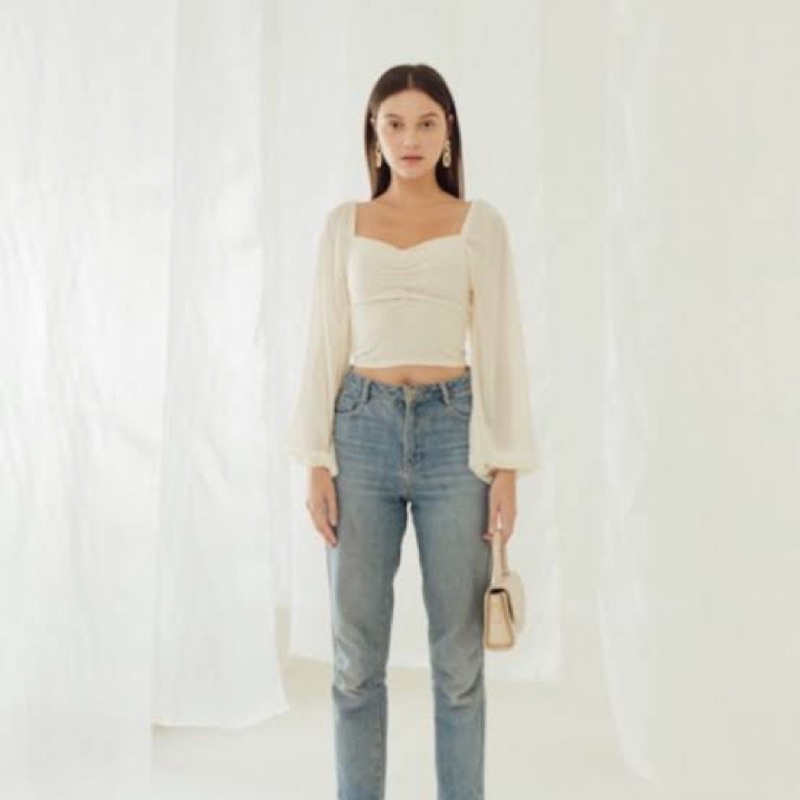 new Oudre Leona Top beige