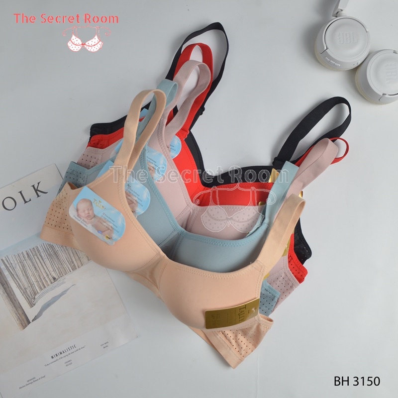 TALLY BRA BH BABY SKIN 3150 | CUP C I BUSA TIPIS | KAIT 3 | SIZE 36 - 42