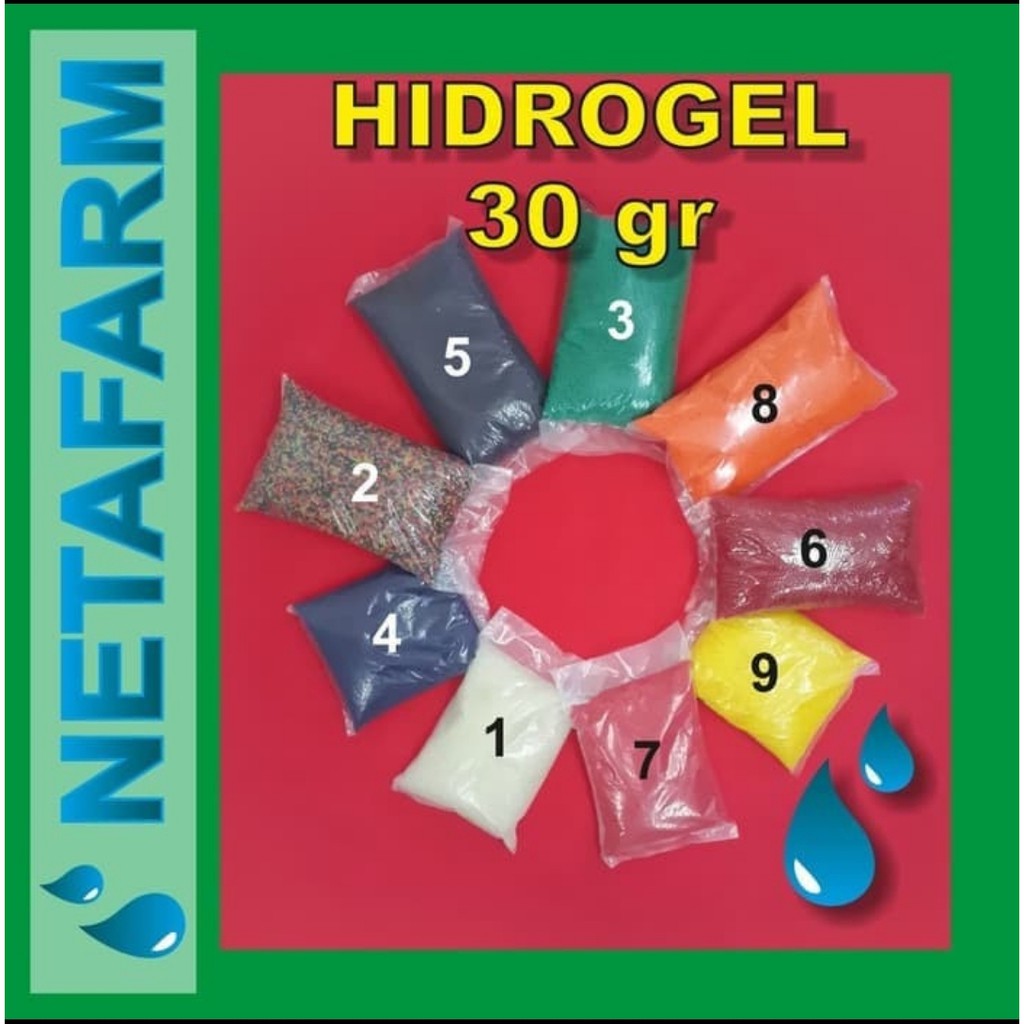 

Hydrogel kemasan 30 gram ( warna bening )