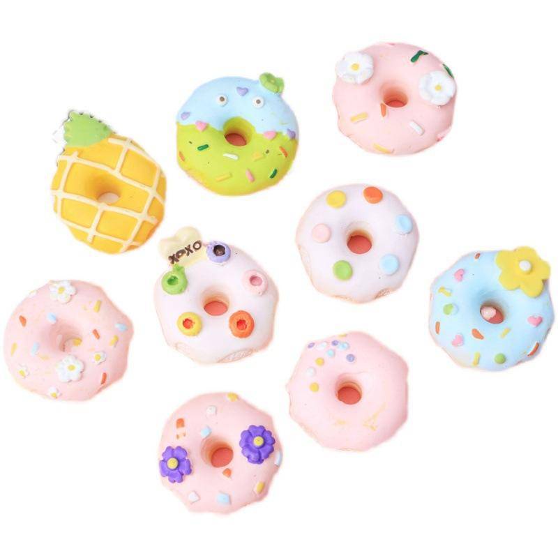 1pcs doughnut alfinartoon galihroc galihharm parkit aksesoris parkitor galihhoe galihhoe galihuckle sepatu aksesoris galihhoe mustofaecoration