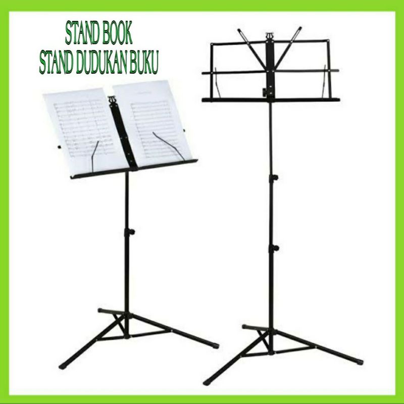 Stand Book 3R / Musik Stand Book / Stand Book Lipat / Stand Buku Musik