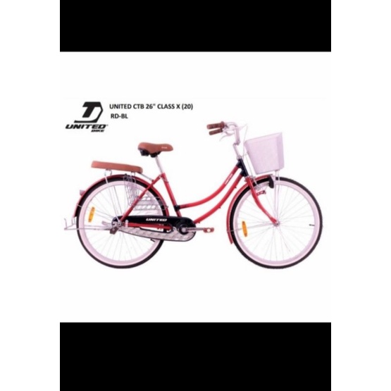 Sepeda Mini/ Keranjang United Class X 26inch