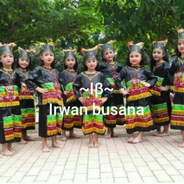 Baju adat papua anak size S dan M