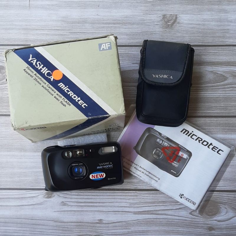 Kamera Analog Yashica Microtec AF Mirip Yashica T4 NOS