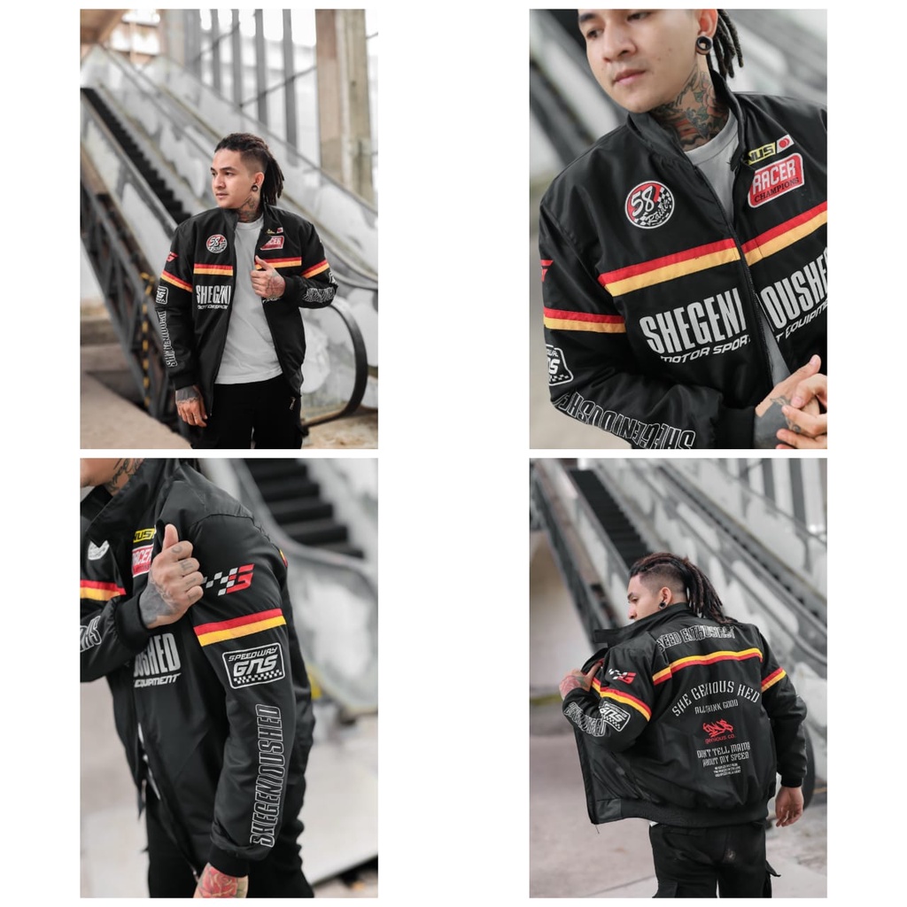 JAKET NASCAR - JAKET RACING - JAKET SUNMORI - JAKET VINTAGE  - JAKET RIDER ORIGINAL THE BOJIEL