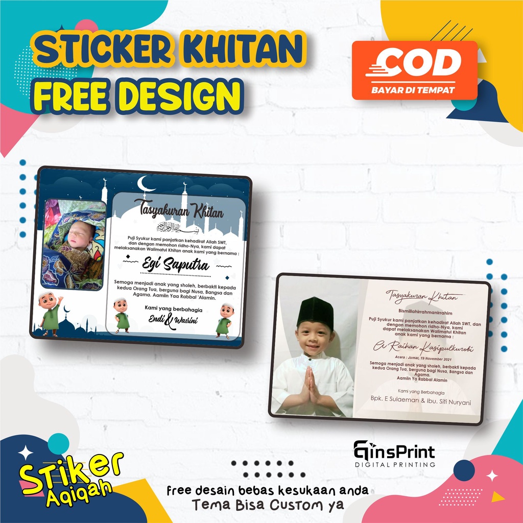 

Sticker Syukuran Khitan