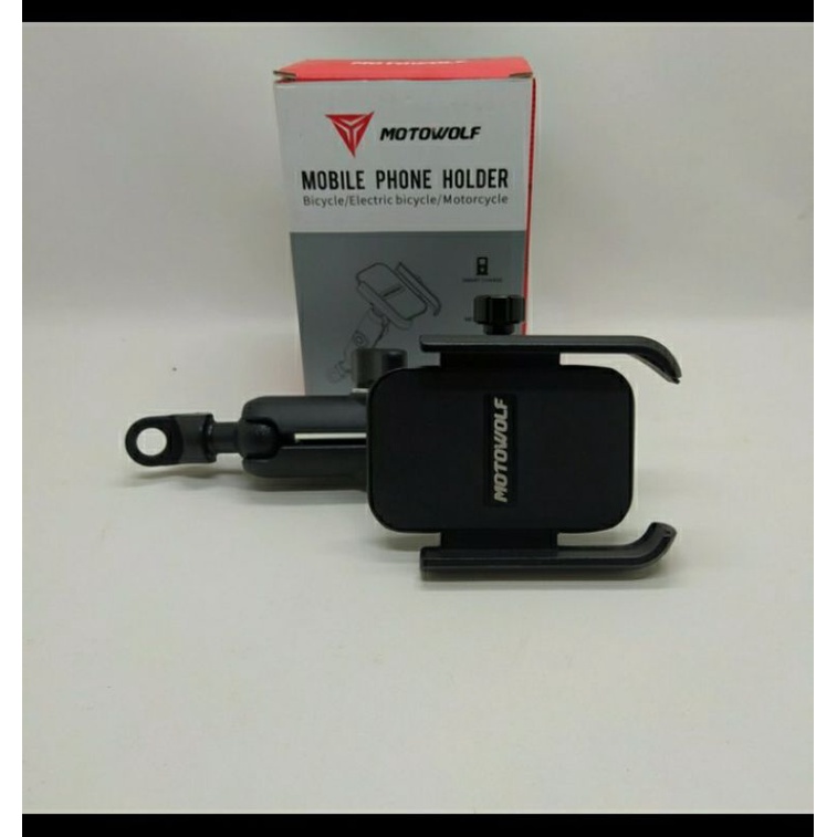 MOTOWOLF HOLDER Handphone Version 3 HOLDER HP 360° MOTOWOLF V3 SPION