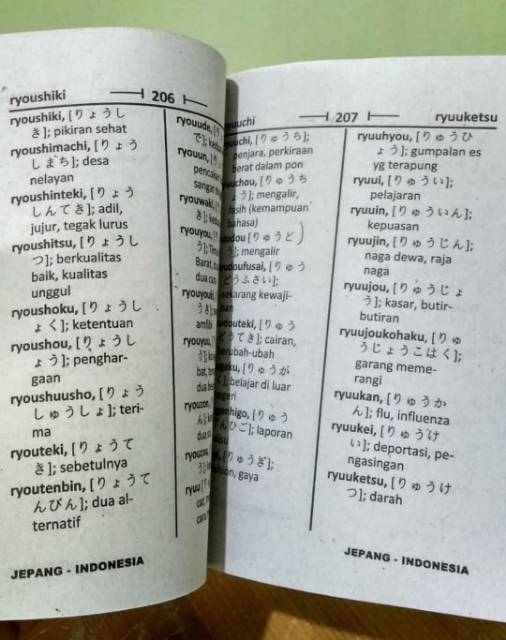 Kamus Lengkap Bahasa Jepang Indonesia - Indonesia Jepang  INDEX BY IR.SURYANTO TABRANI MM-2