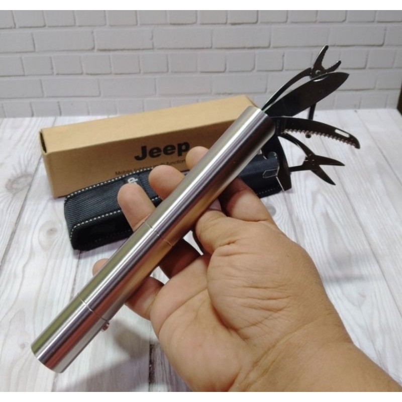 PISAU LIPAT SENTER JEEP SURVIVAL KIT