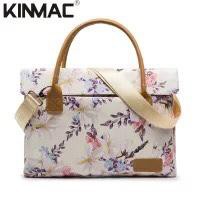 PREMIUM FLORA Tas Laptop Bag Wanita Selempang Champagne Flora waterproof 13 14 15 15.6 inch