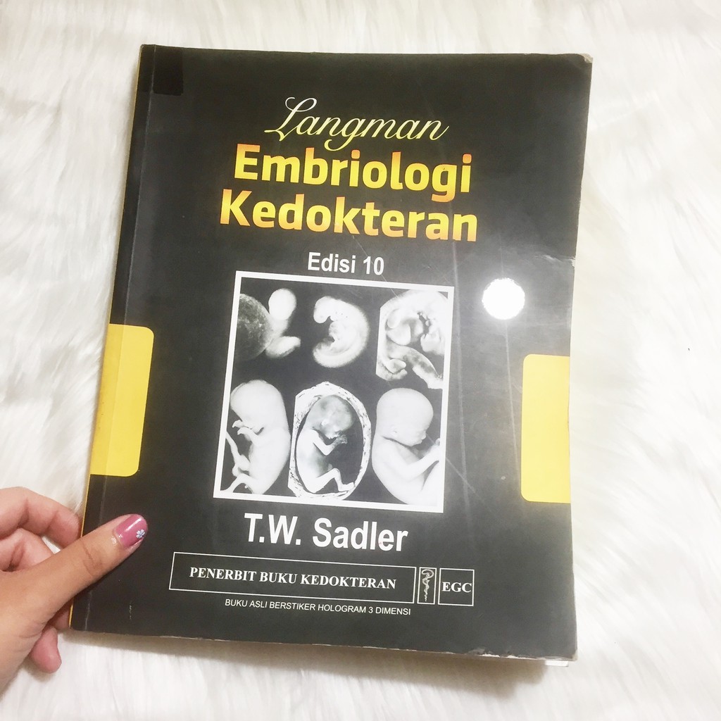 Embriologi Kedokteran Edisi 10 Langman Buku Kedokteran Original Second Bekas
