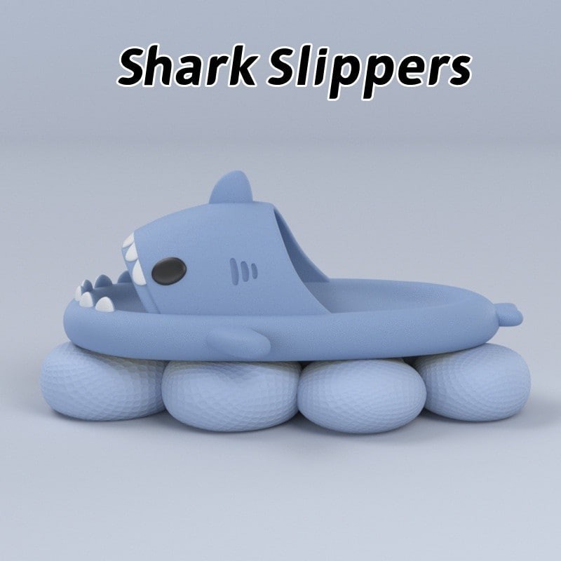 SHARK SLIDE SANDALS ANTI SLIP