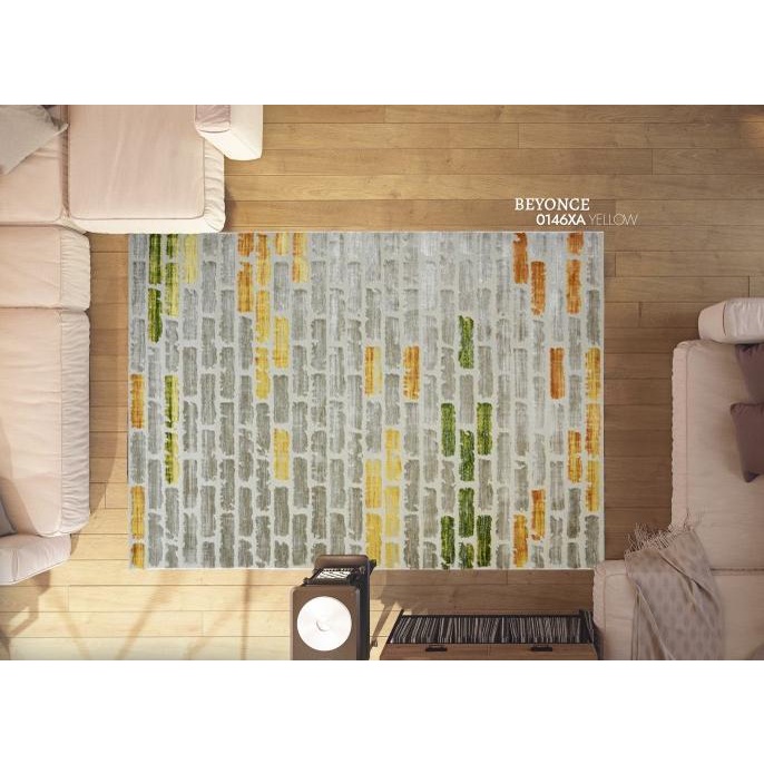 Karpet Beyonce Modern Minimalis Impor Turki 80x150