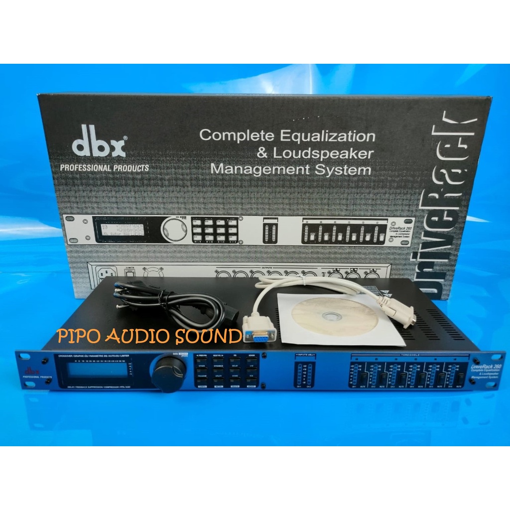 DBX 260 / DRIVERACK260 / SPEAKER MANAGEMENT DBX260