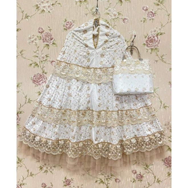 Mukena Susun Sutra Paris Original