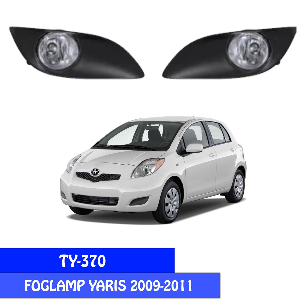 FOGLAMP / LAMPU KABUT DLAA TY370 TOYOTA YARIS 2009-2011