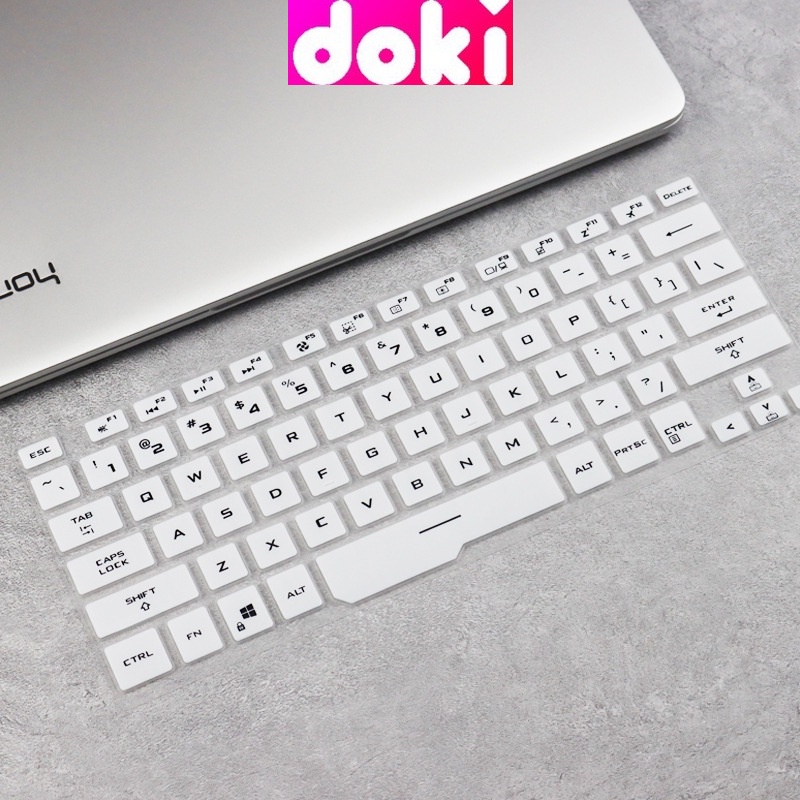 Skin Cover Pelindung Keyboard Laptop Bahan Silikon Ultra Tipis Anti Air Untuk Asus L25 2020 14 &quot;