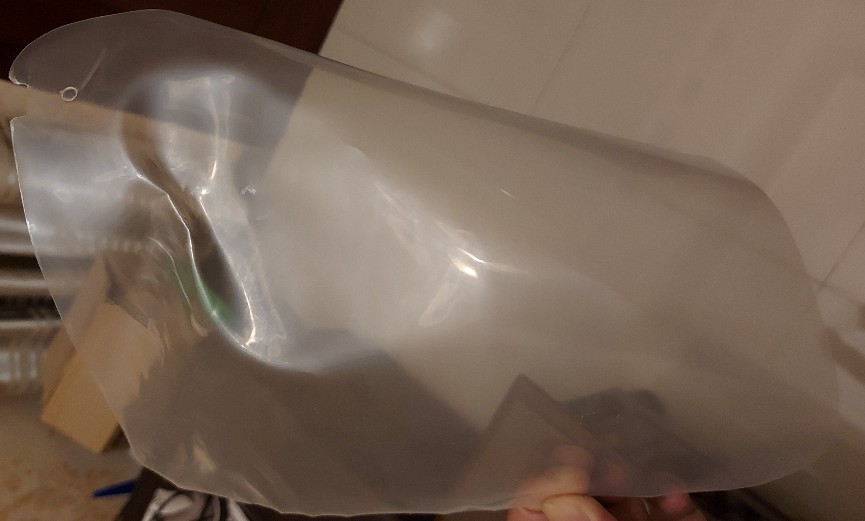 Amigoa Kacamata Goggles Transparan Proteksi Full Face
