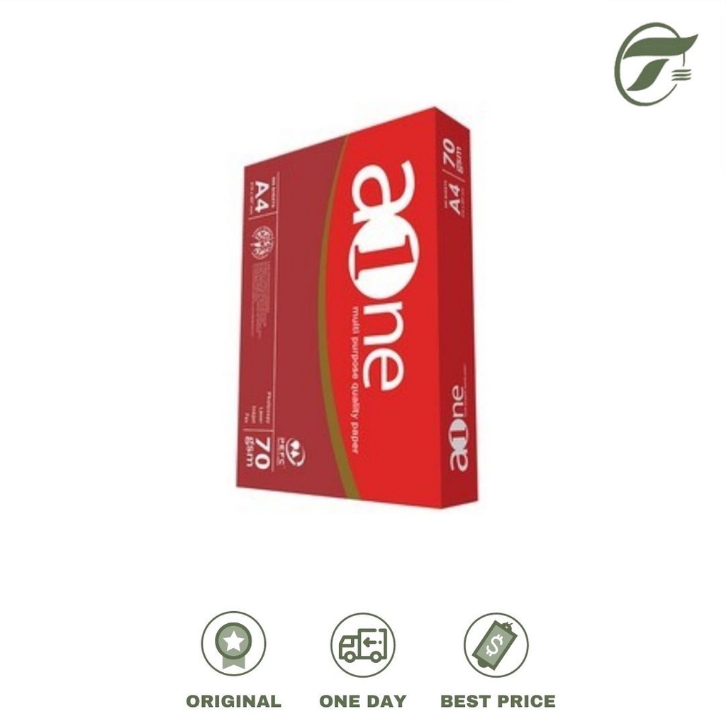 

KERTAS HVS A4 70 A1ONE (AOP FC 70 A4)