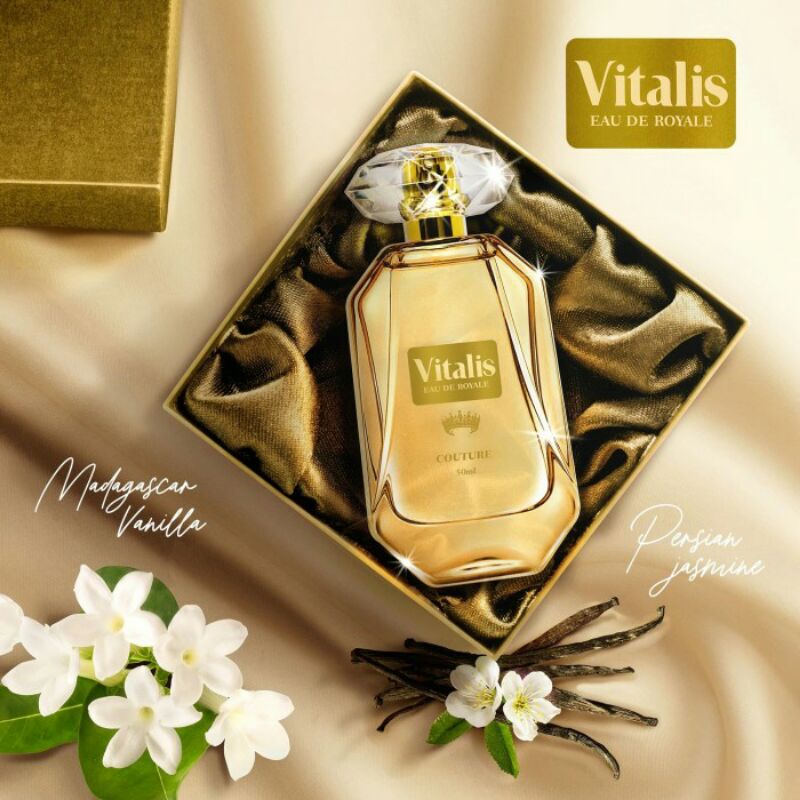 Vitalis Eau de Royale Couture Parfum Wanita Couture 50 ml Original