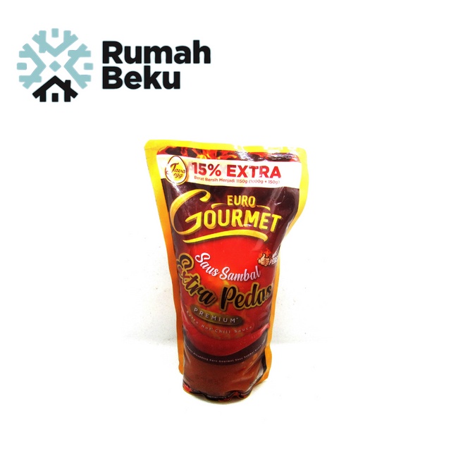 

EURO GOURMATE SAUS SAMBAL EXTRA PEDAS PREMIUM 1KG