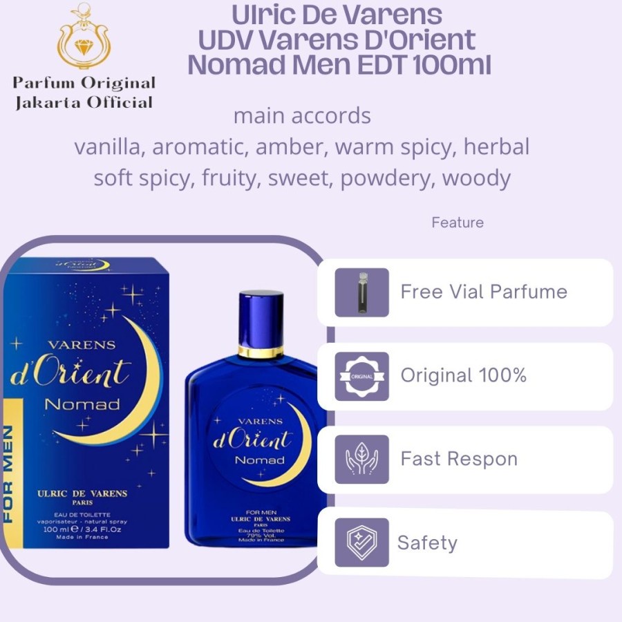 Parfum Parfume Perfume Asli Perawatan Kecantikan Original Import Branded Pria Laki Laki Cowok Ulric 