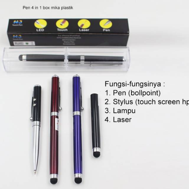 

Ballpen 4 in 1