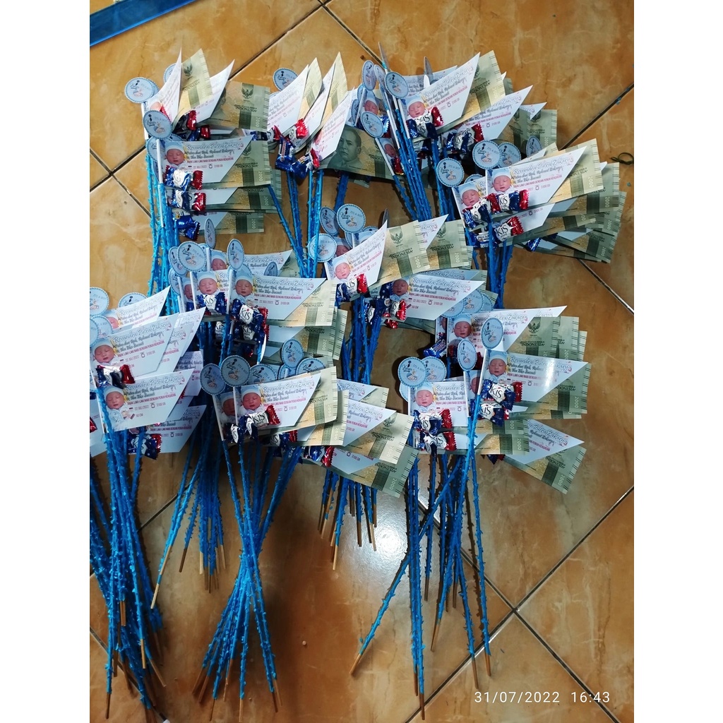 BENDERA AQIQAH/BENDERA BAYI/BENDERA SYUKURAN