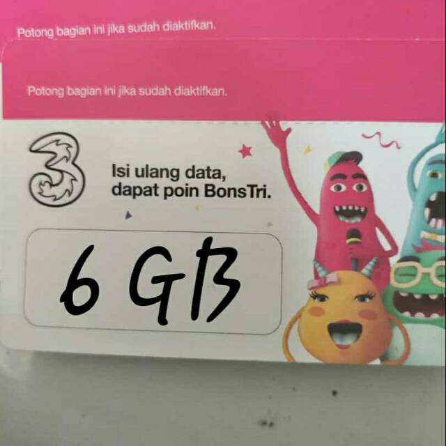 Voucher tri 6gb