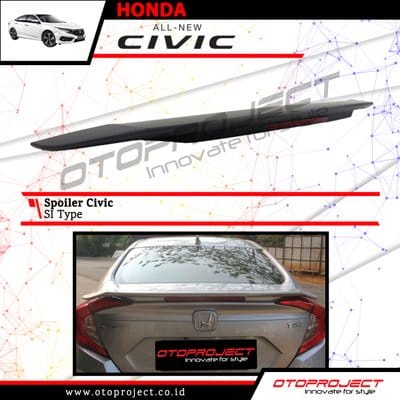 SPOILER ALL NEW CIVIC TURBO SI TYPE PLUS LAMPU