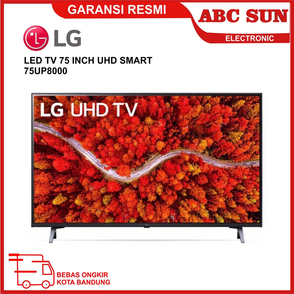 LG 75UP8000 Led tv 75 Inch UHD Smart Tv Hdr