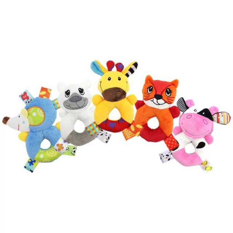 Mainan bayi boneka rattle / Boneka genggam bayi / baby toys rattle stick