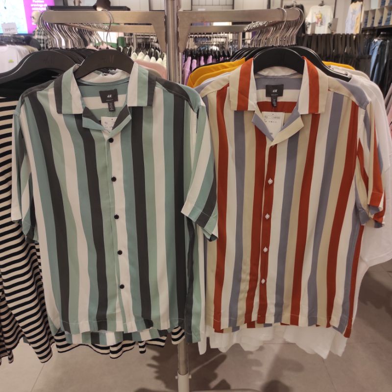 Kemeja Kasual Pria H&M Original Store