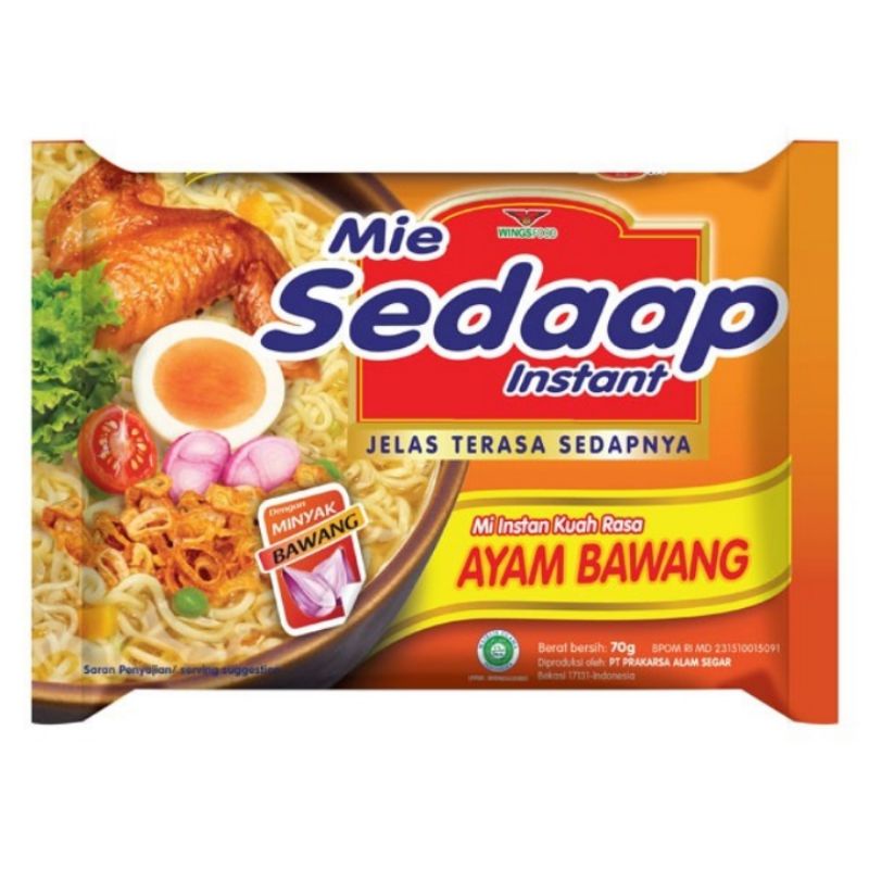 

Sedaap mie ayam bawang 70 g