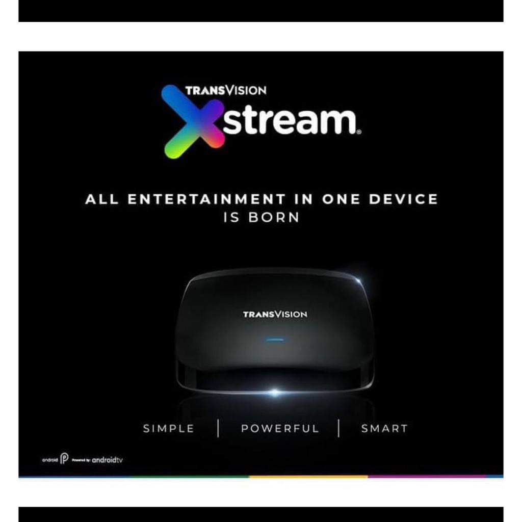 Xstream Android Tv set up box