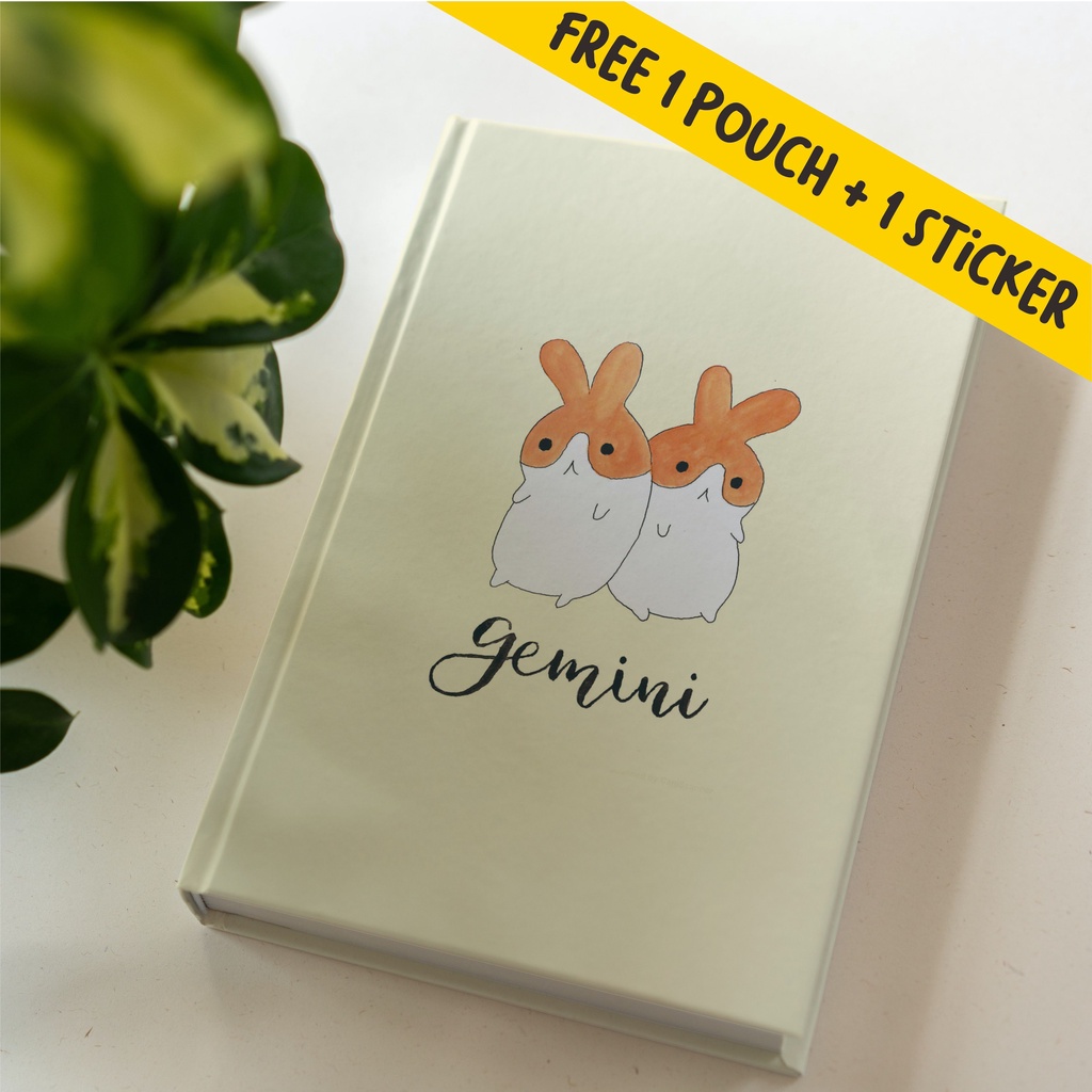 

Notebook Agenda, Dotted, dan Polos Gemini