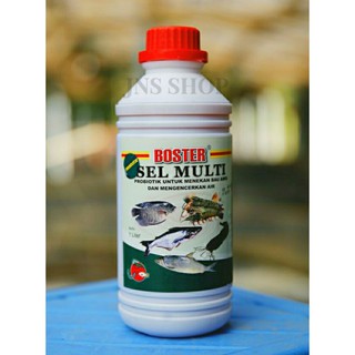Image of thu nhỏ BOSTER SEL MULTI Probiotik untuk Menekan Bau Amis dan Mengencerkan Air Kolam Tambak Ikan 1 Liter #0