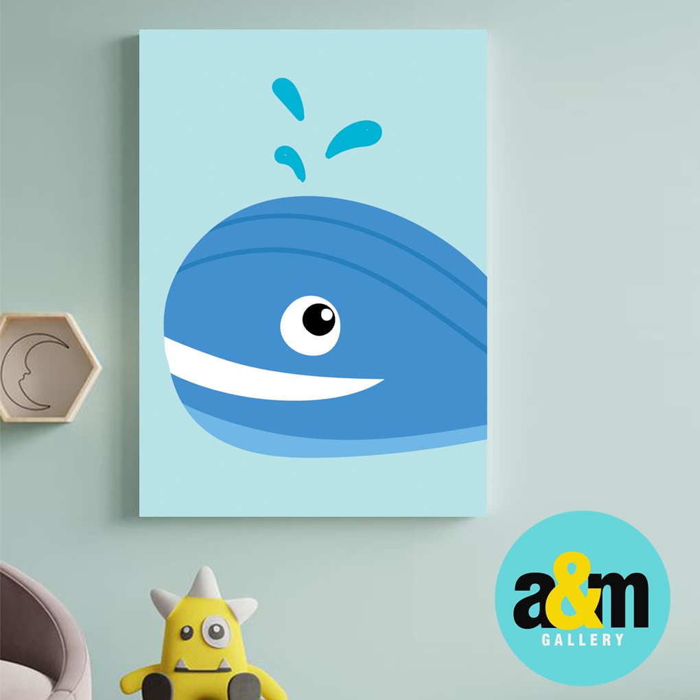 Hiasan Dinding Kamar Bayi (A4) Pajangan Anak Dekorasi Bayi Wall Decor Tema Pajangan Bayi - A&amp;M