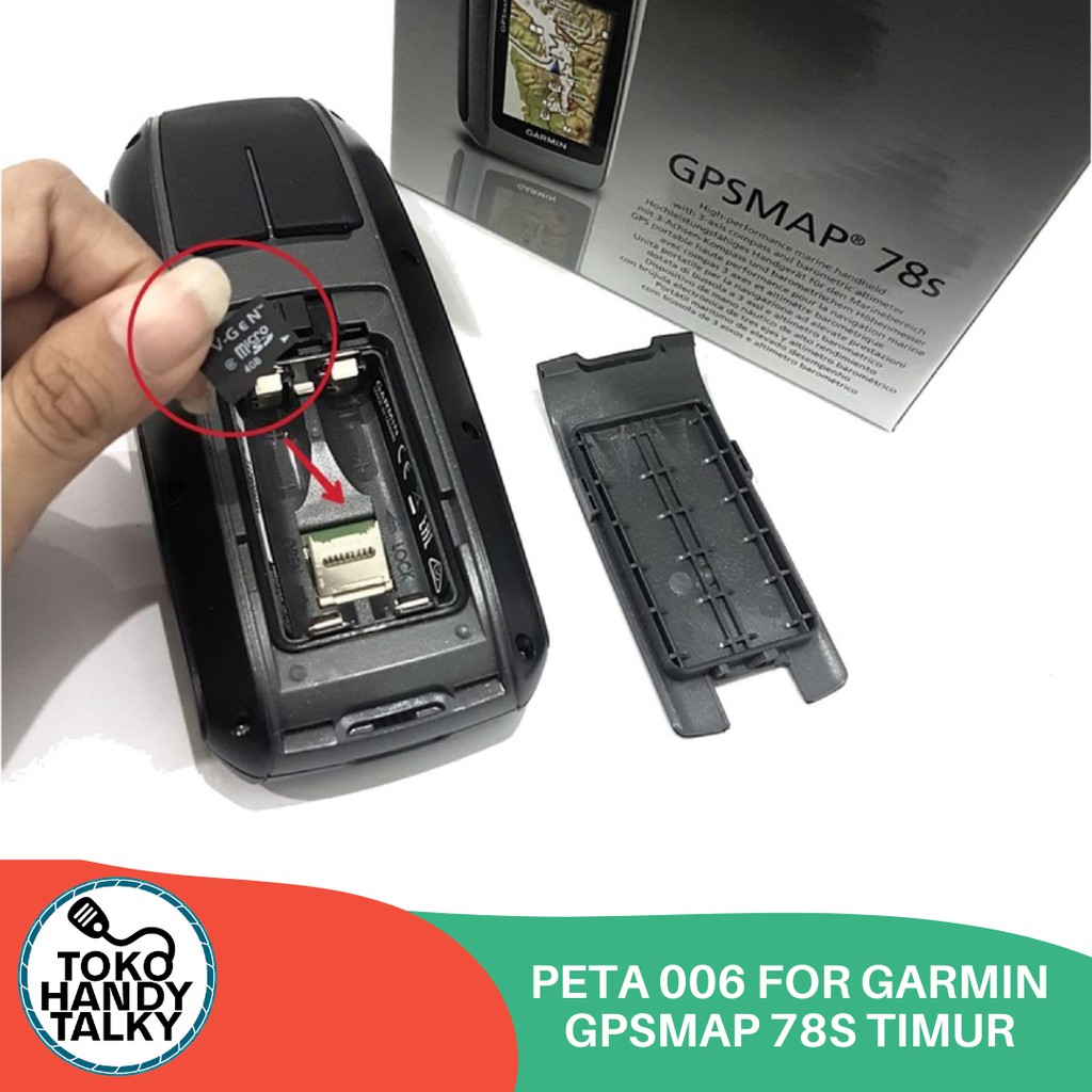 PETA 009 FOR GARMIN GPSMAP 78S BARAT